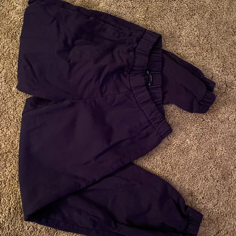 Navy Blue Brandy Melville Rosa Sweatpants